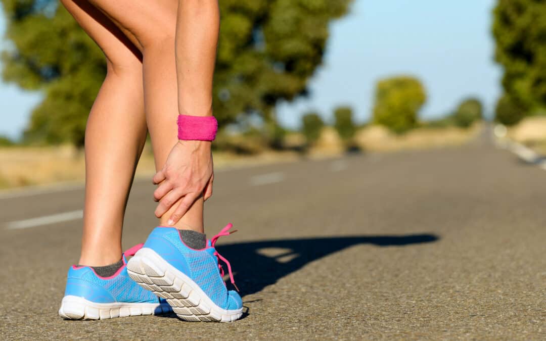 Running And Sport Ankle Sprain Injury